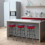 Cleveland Guardians Chrome Bar Stool American Made Team Barstool