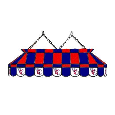 Cleveland Guardians Stained Glass Billiard Lamp 40 Inch
