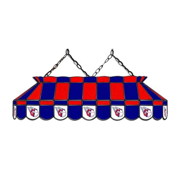 Cleveland Guardians Stained Glass Billiard Lamp 40 Inch
