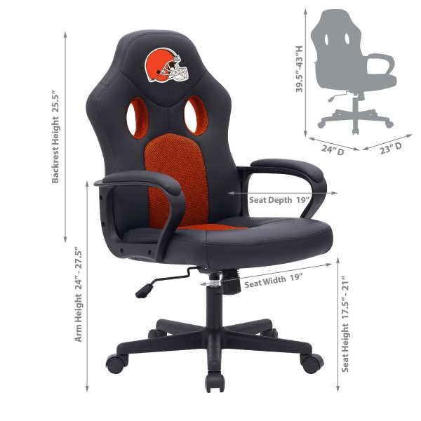 Cleveland Vision Mesh Swivel Ergonomic Game Chair 1