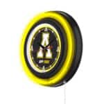 Appalachian State University 15-Inch Neon Logo Clock in Black 7 Appalachian State University 15-Inch Neon Logo Clock in Black