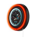 San Jose Sharks 15-Inch Neon Logo Clock in Black 7 San Jose Sharks 15-Inch Neon Logo Clock in Black