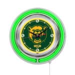 Baylor University 15-Inch Neon Logo Clock in Chrome 6 Baylor University 15-Inch Neon Logo Clock in Chrome