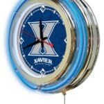 Xavier 15-Inch Neon Logo Clock in Chrome 7 Xavier 15-Inch Neon Logo Clock in Chrome