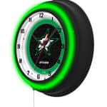 Dallas Stars 19-Inch Double Neon Wall Clock in Black 7 Dallas Stars 19-Inch Double Neon Wall Clock in Black