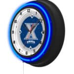 Xavier 19-Inch Neon Logo Clock in Black 7 Xavier 19-Inch Neon Logo Clock in Black