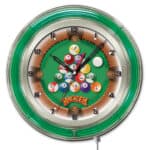 Rack Em 19-Inch Neon Logo Clock in Chrome 6 Rack Em 19-Inch Neon Logo Clock in Chrome