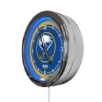 Buffalo Sabres 16-Inch LED Wall Clock in Chrome 4 Buffalo Sabres 16-Inch LED Wall Clock in Chrome