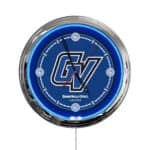 Grand Valley State University 16-Inch LED Wall Clock in Chrome