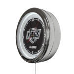 Los Angeles Kings 16-Inch LED Wall Clock in Chrome