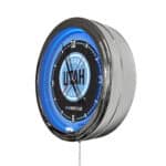 Utah Hockey Club 16-Inch LED Wall Clock in Chrome 4 Utah Hockey Club 16-Inch LED Wall Clock in Chrome