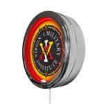 Virginia Military Institute 16-Inch LED Wall Clock in Chrome 4 Virginia Military Institute 16-Inch LED Wall Clock in Chrome