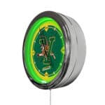 University of Vermont 16-Inch LED Wall Clock in Chrome 4 University of Vermont 16-Inch LED Wall Clock in Chrome