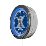 Xavier 16-Inch LED Wall Clock in Chrome