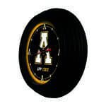 Appalachian State University 15-Inch Wall Clock in Black 4 Appalachian State University 15-Inch Wall Clock in Black