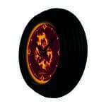 Arizona State University 15-Inch Wall Clock in Black (Sparky)