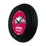 University of Arkansas 15-Inch Wall Clock in Black 4 University of Arkansas 15-Inch Wall Clock in Black