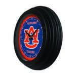 Auburn University 15-Inch Wall Clock in Black 4 Auburn University 15-Inch Wall Clock in Black