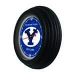 Brigham Young University 15-Inch Wall Clock in Black