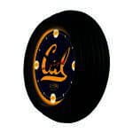 University of California 15-Inch Wall Clock in Black
