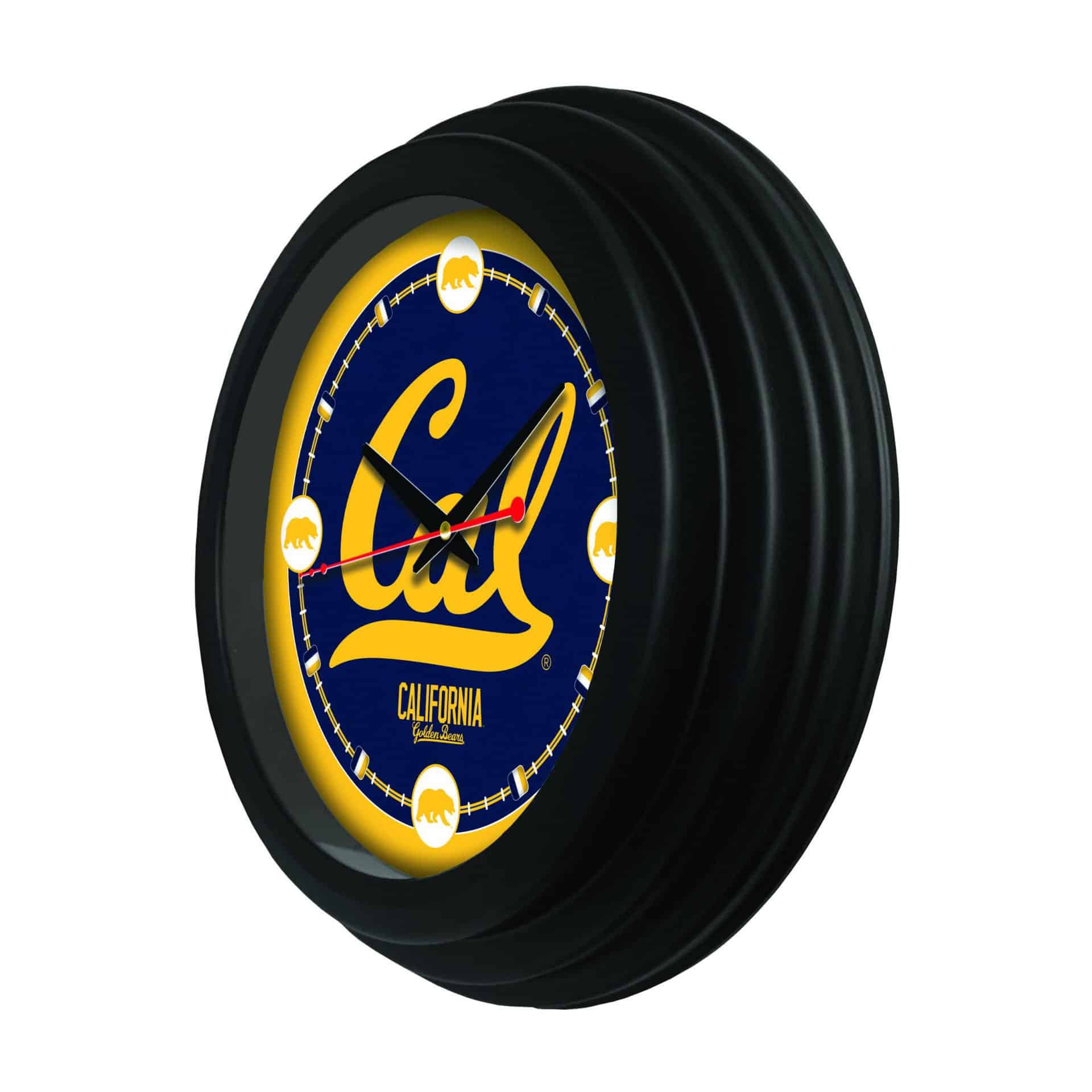 University of California 15-Inch Wall Clock in Black 2 University of California 15-Inch Wall Clock in Black - Image 2