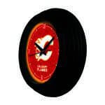 Calgary Flames 15-Inch Wall Clock in Black 4 Calgary Flames 15-Inch Wall Clock in Black