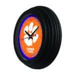 Clemson 15-Inch Wall Clock in Black