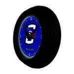 Creighton University 15-Inch Wall Clock in Black 4 Creighton University 15-Inch Wall Clock in Black