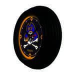 East Carolina University 15-Inch Wall Clock in Black