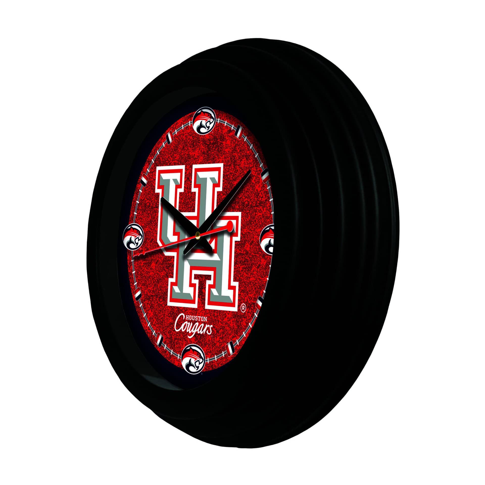 University of Houston 15-Inch Wall Clock in Black 4 University of Houston 15-Inch Wall Clock in Black