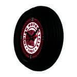 Indian Motorcycle 15-Inch Wall Clock in Black