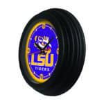 Louisiana State University 15-Inch Wall Clock in Black