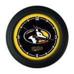 Michigan Tech University 15-Inch Wall Clock in Black