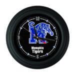 University of Memphis 15-Inch Wall Clock in Black