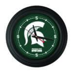 Michigan State University 15-Inch Wall Clock in Black 3 Michigan State University 15-Inch Wall Clock in Black