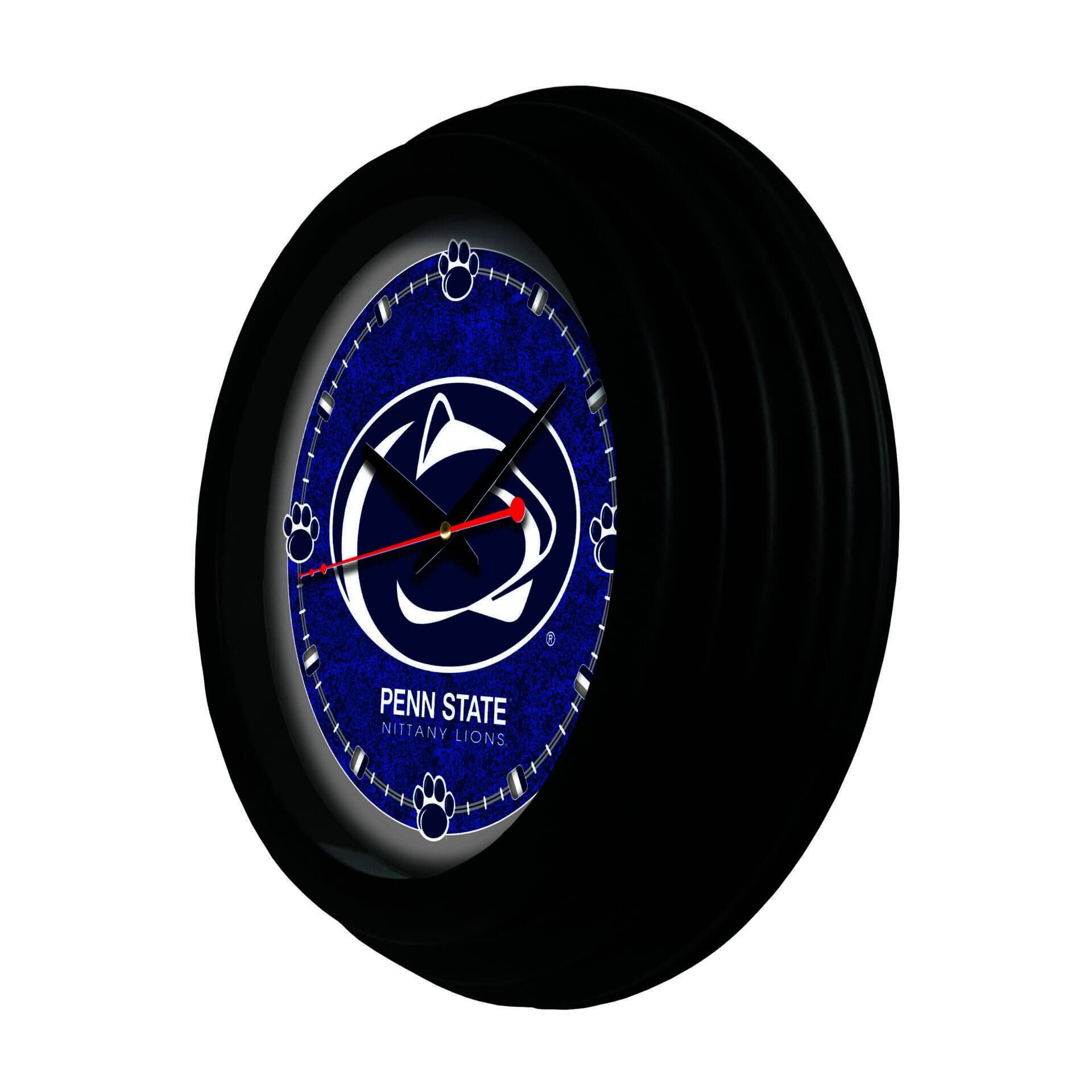 Pennsylvania State University 15-Inch Wall Clock in Black 2 Pennsylvania State University 15-Inch Wall Clock in Black - Image 2