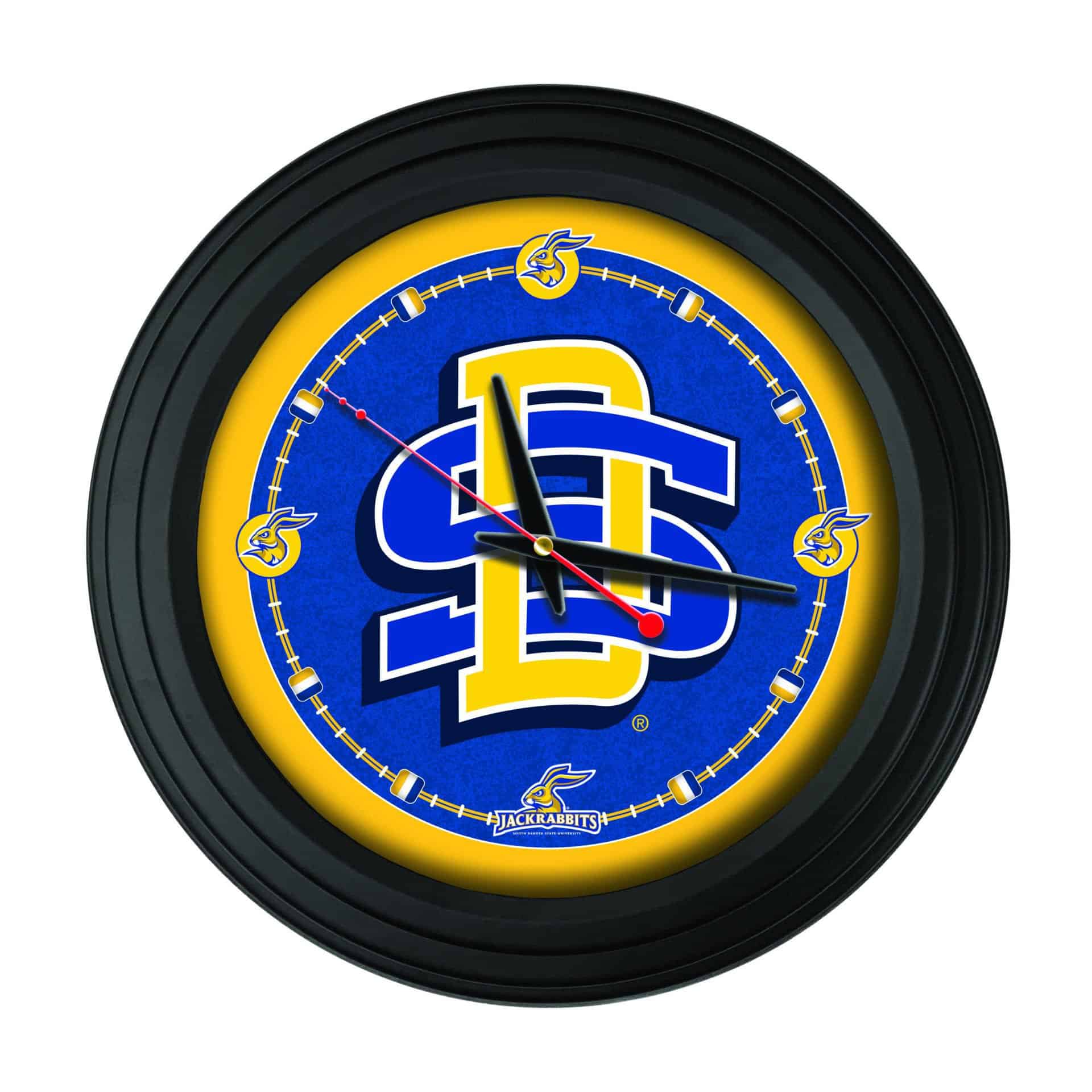 South Dakota State University 15-Inch Wall Clock in Black 1 South Dakota State University 15-Inch Wall Clock in Black