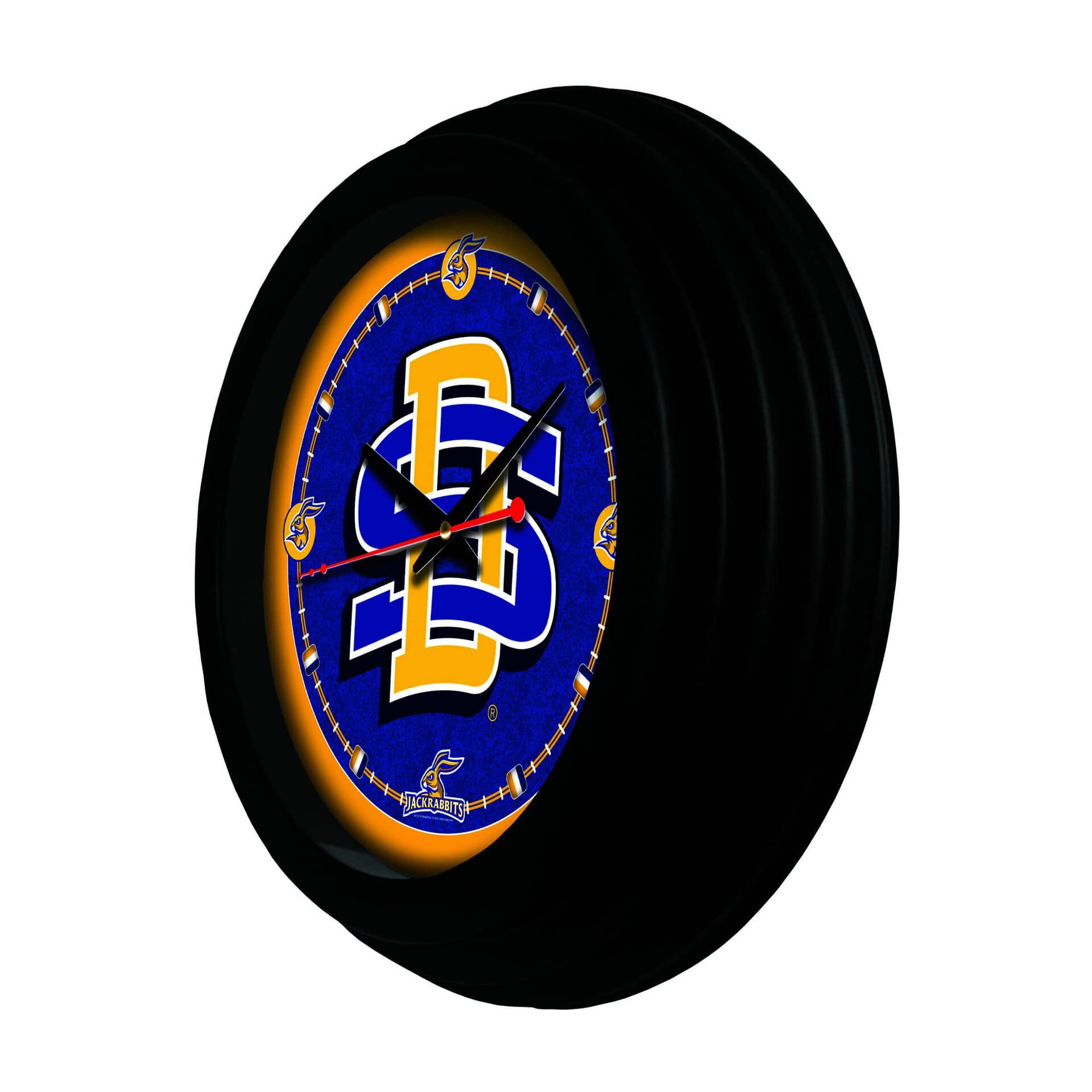 South Dakota State University 15-Inch Wall Clock in Black 4 South Dakota State University 15-Inch Wall Clock in Black