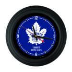 Toronto Maple Leafs 15-Inch Wall Clock in Black 3 Toronto Maple Leafs 15-Inch Wall Clock in Black