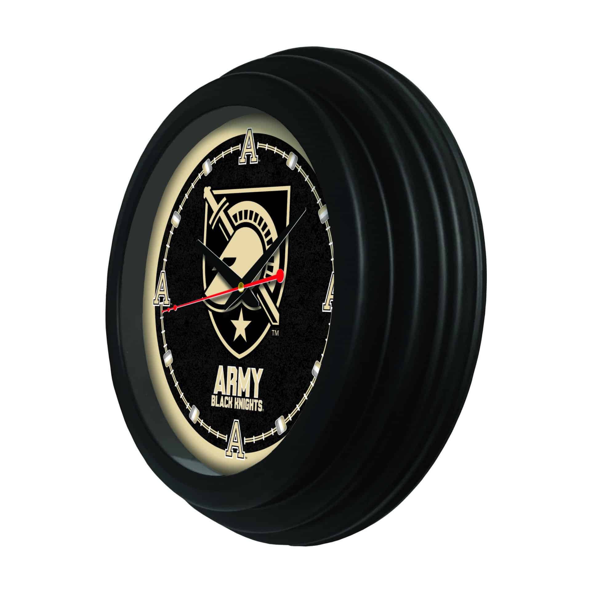 US Military Academy 15-Inch Wall Clock in Black 2 US Military Academy 15-Inch Wall Clock in Black - Image 2