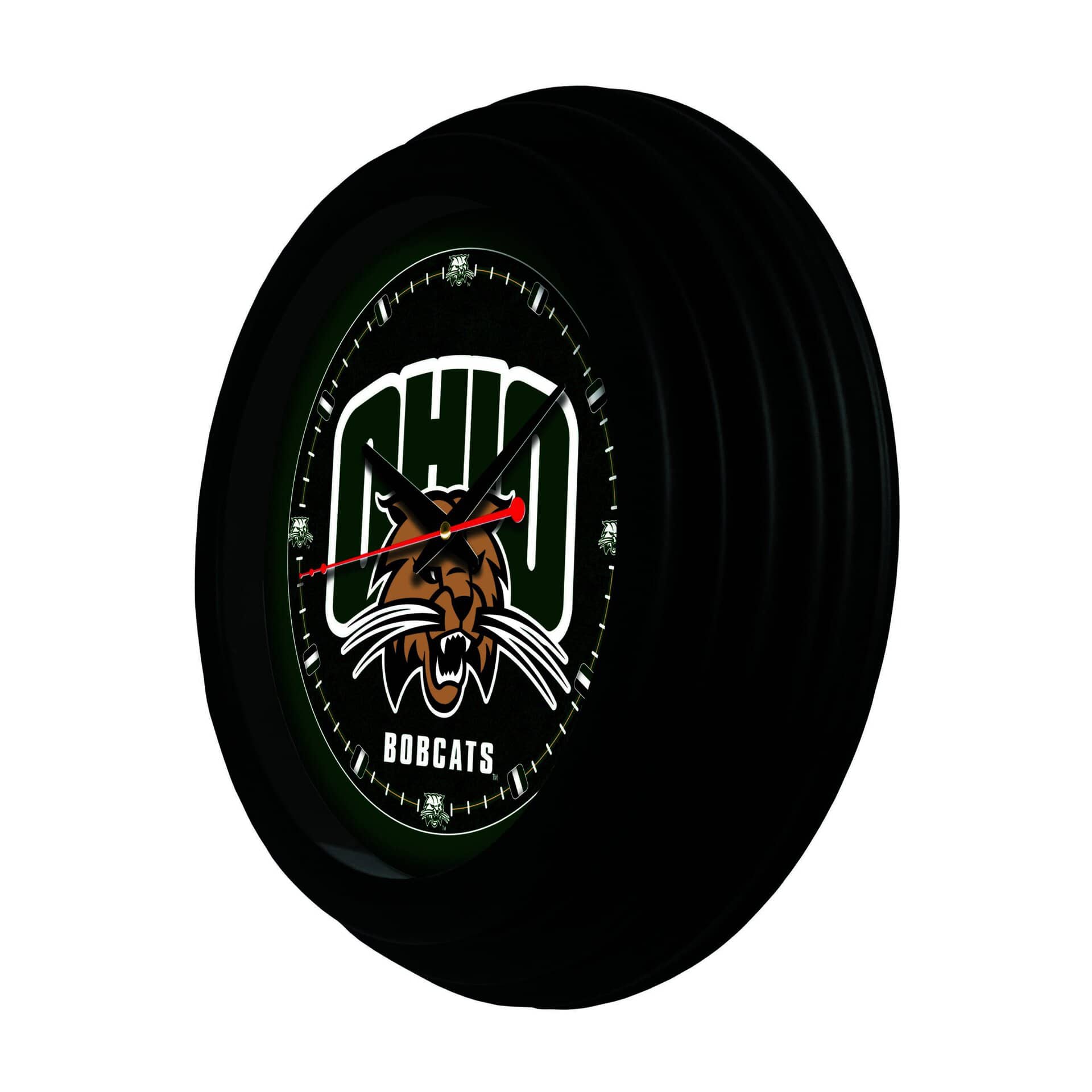 Ohio University 15-Inch Wall Clock in Black 4 Ohio University 15-Inch Wall Clock in Black