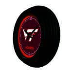 Virginia Tech University 15-Inch Wall Clock in Black