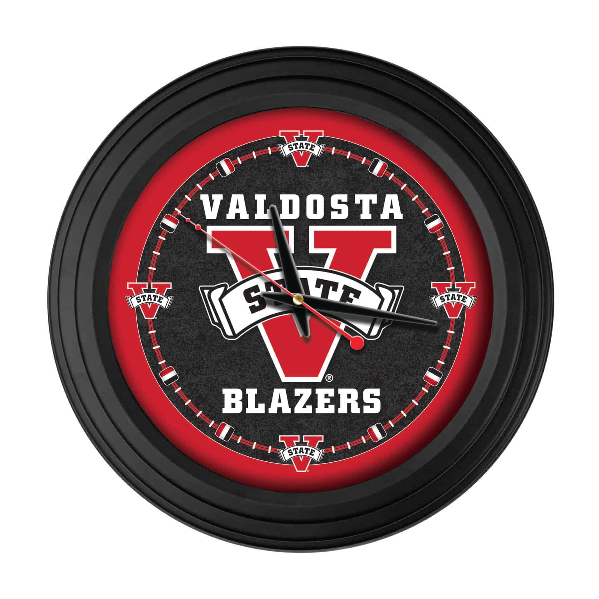Valdosta State University 15-Inch Wall Clock in Black 1 Valdosta State University 15-Inch Wall Clock in Black