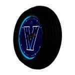 Villanova University 15-Inch Wall Clock in Black 4 Villanova University 15-Inch Wall Clock in Black