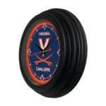 University of Virginia 15-Inch Wall Clock in Black