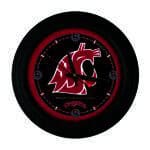 Washington State University 15-Inch Wall Clock in Black 3 Washington State University 15-Inch Wall Clock in Black
