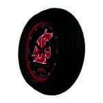 Washington State University 15-Inch Wall Clock in Black 4 Washington State University 15-Inch Wall Clock in Black