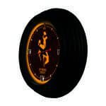 University of Wyoming 15-Inch Wall Clock in Black 4 University of Wyoming 15-Inch Wall Clock in Black