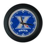 Xavier 15-Inch Wall Clock in Black
