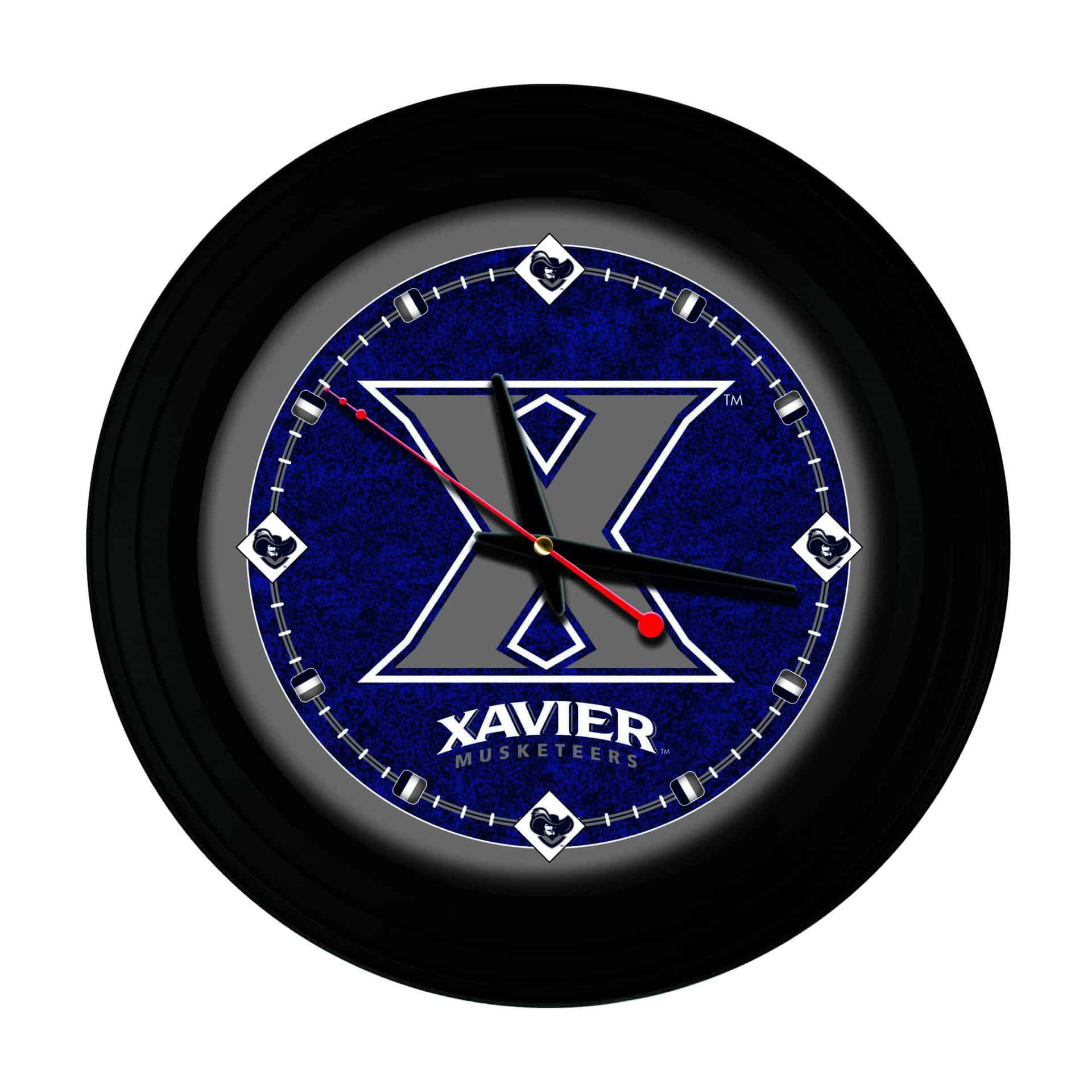 Xavier 15-Inch Wall Clock in Black 3 Xavier 15-Inch Wall Clock in Black